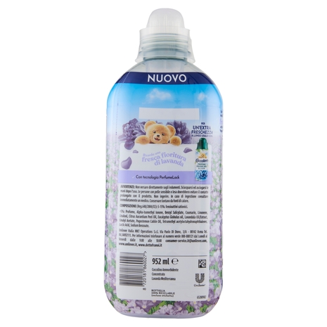 Coccolino Ammorbidente Concentrato Fresh Lavanda Mediterranea 45 Lavaggi 952 ml